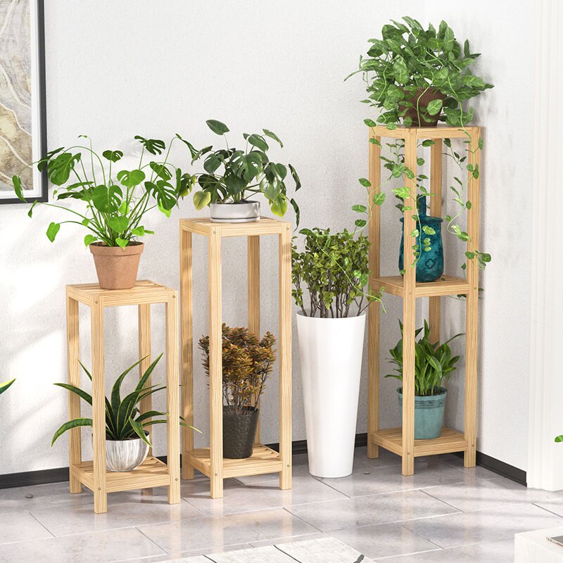 铁多置萝架植物花架子多层绿木落地式阳台装饰室内花架