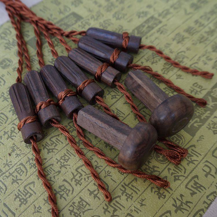 古琴材料斫琴套件九件护轸配件琴轸雁足岳山古琴
