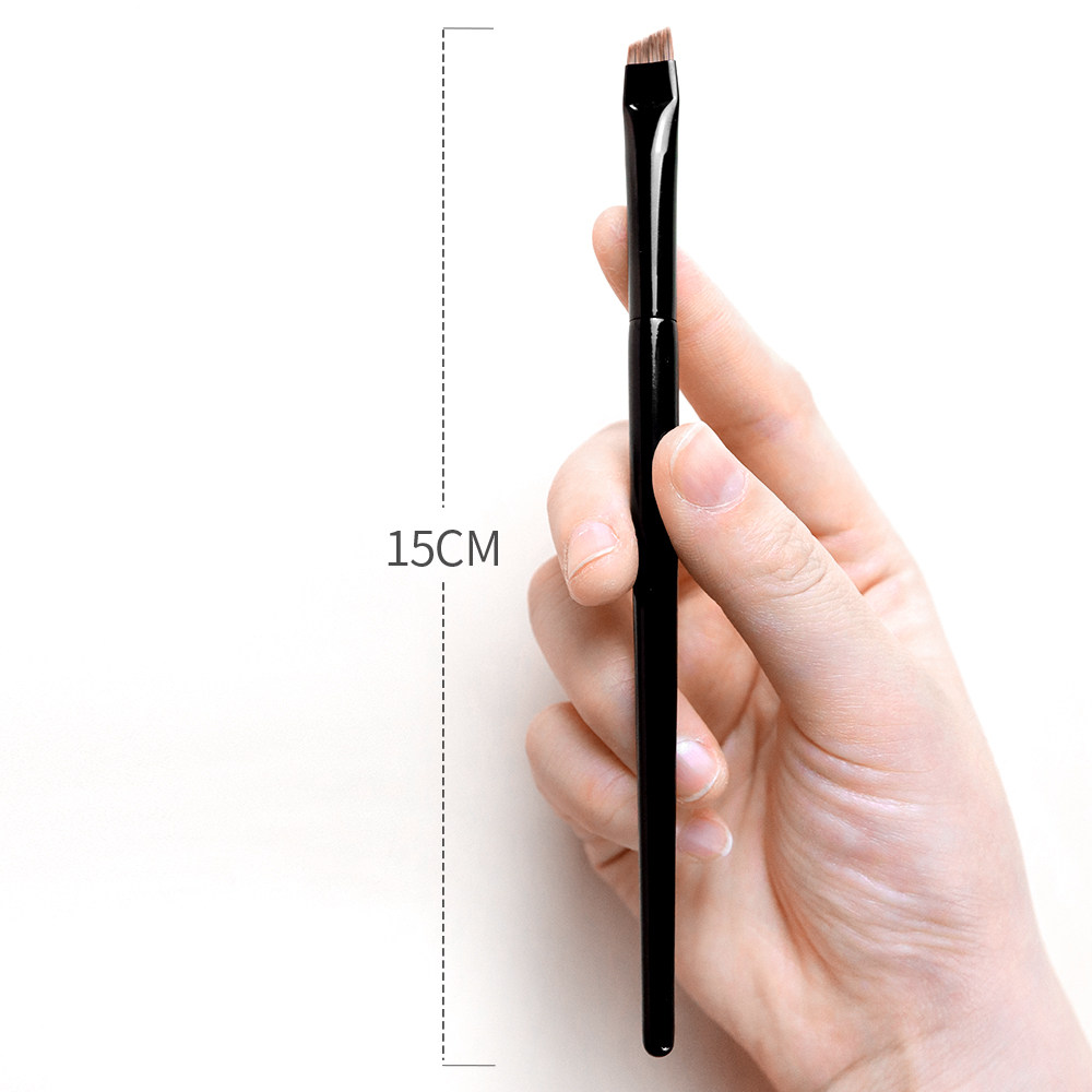 爱物极物眼线刷子精细超薄斜角刀锋眉刷扁平化妆刷