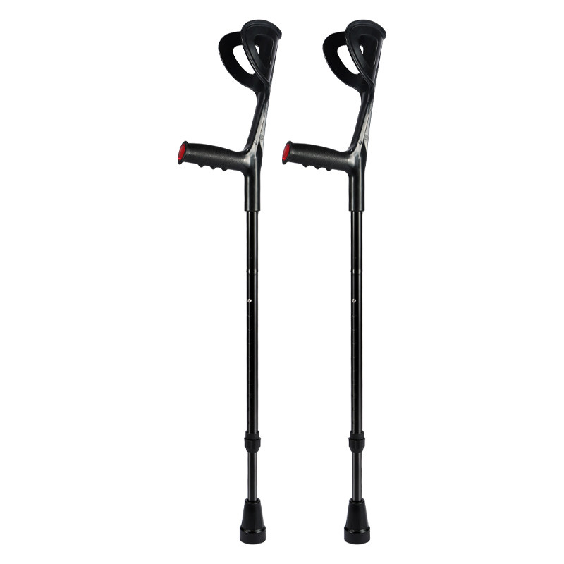 双拐年轻人医用骨折拐杖老人防滑伸缩折叠肘拐登山杖