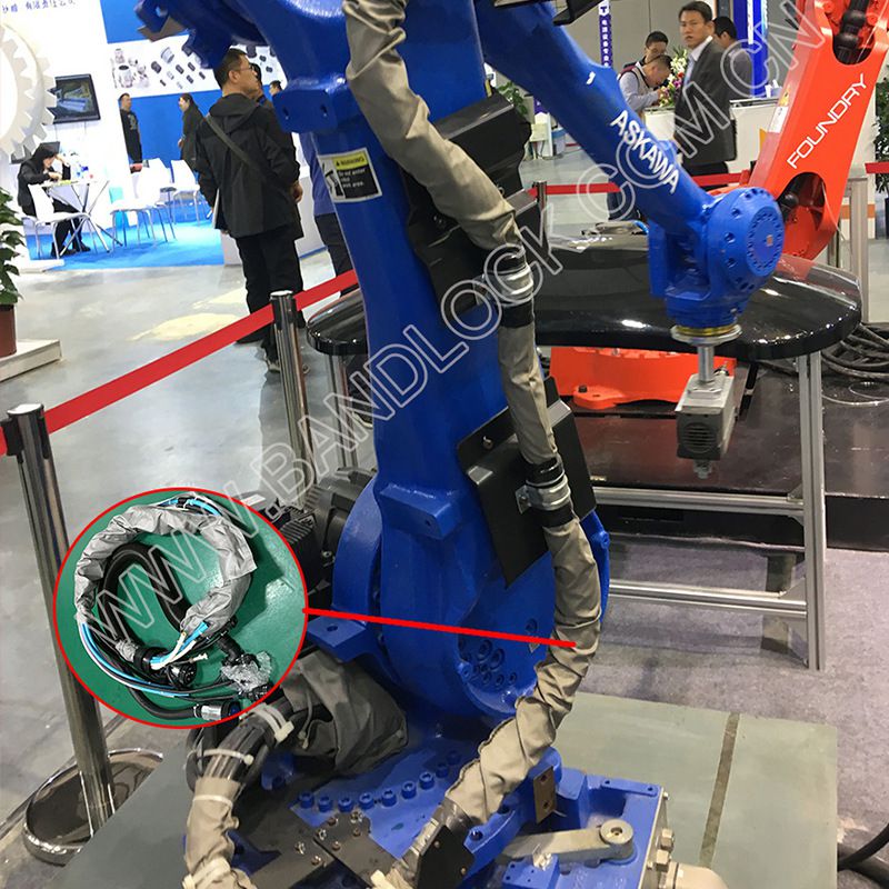 扣式厂家阻燃结束束带自动化pvc套管机器人线缆套管