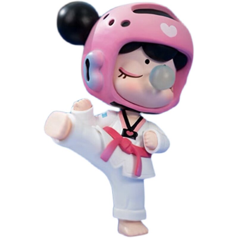 nanci囡茜运动会系列盲盒确认款跆拳道体操手办潮玩盲盒