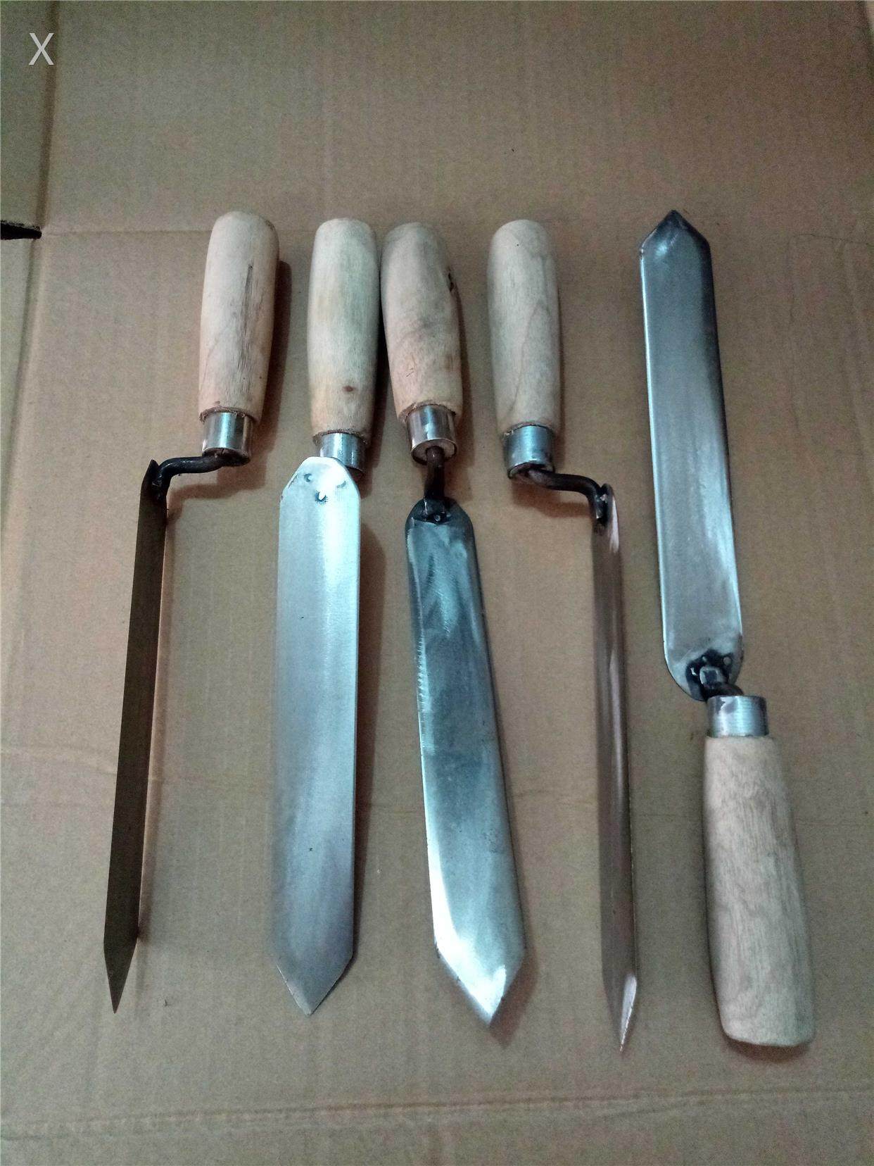 x西容县手工广z形取蜜刀锋利耐用带锯养蜂工具割蜱弹性不易断一把