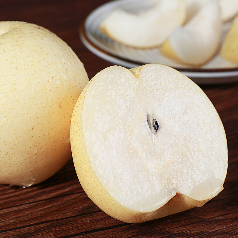 河北皇冠梨子新鲜9斤当季水果脆甜多汁雪梨梨