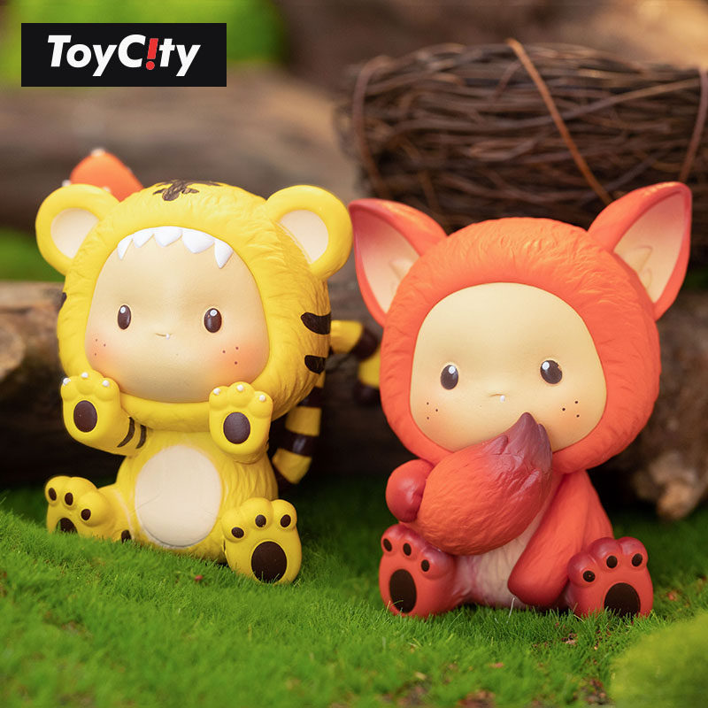 toycity玩具城市土豆多励盲盒可爱动物公仔手办潮玩盲盒