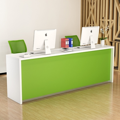 前台接待柜台旅行社营业厅服务台中介房产物流办公桌收银台收银台