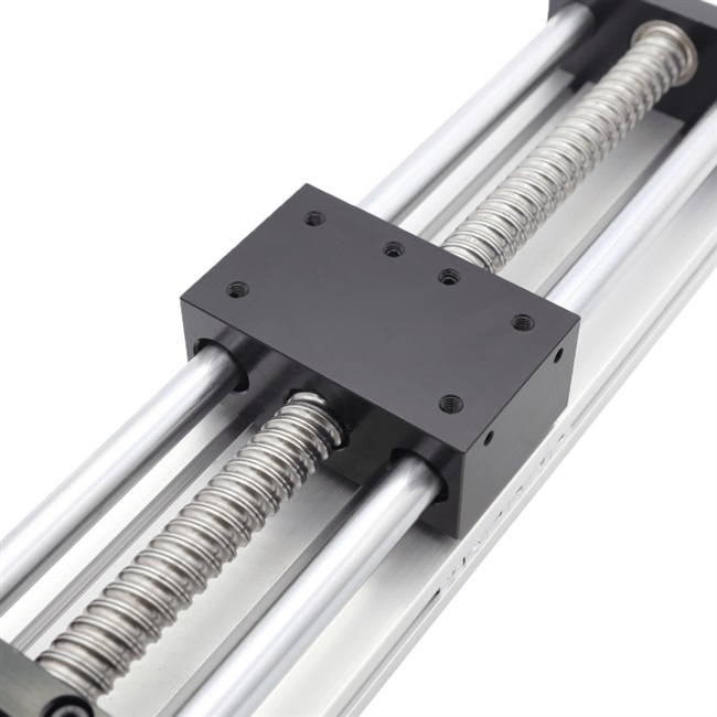 滑台模组eb滚珠丝杠直线套装光轴小型电动工作台