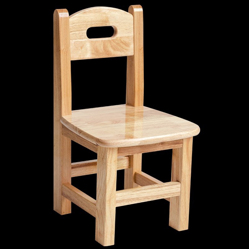 实木椅子儿童背椅幼儿园椅小木椅家用木头座椅儿童学习椅