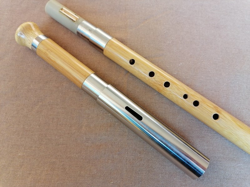 云南傣族民族乐器高档楠竹紫竹雕龙不锈钢吹嘴巴乌