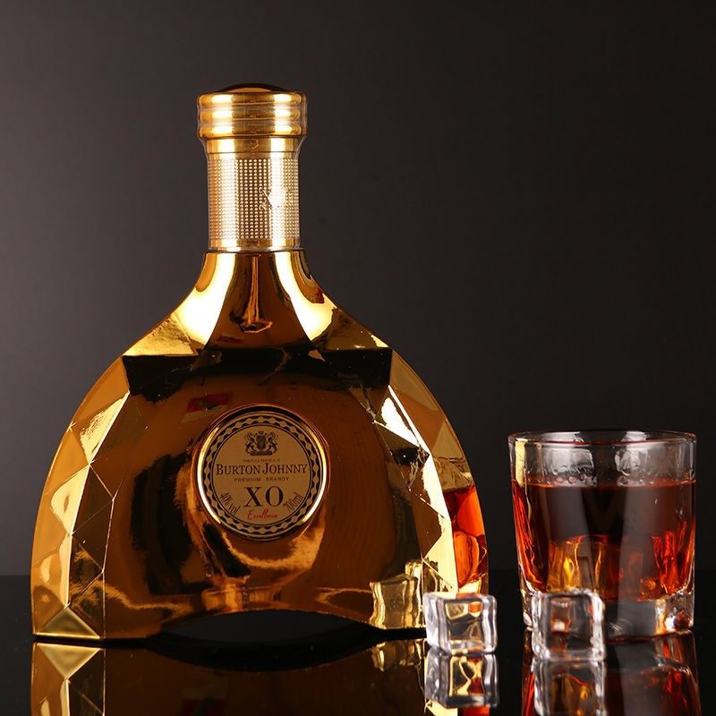 礼盒盒装法国进口白兰地brandy洋酒xo700ml聚会送礼白兰地