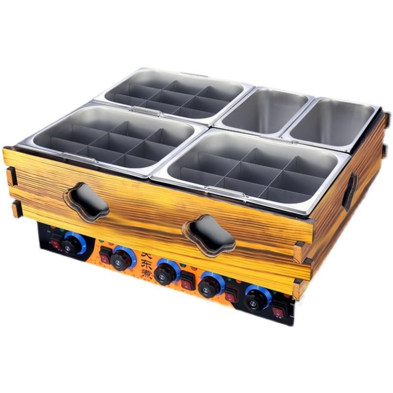 网红摆摊小吃机器关东设备格子商用电热多功能关东煮机