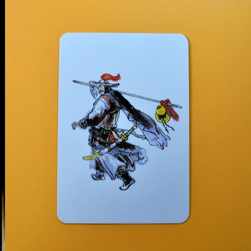 水浒传卡片人物梁山好汉早教闪卡幼儿儿童中国早教闪卡