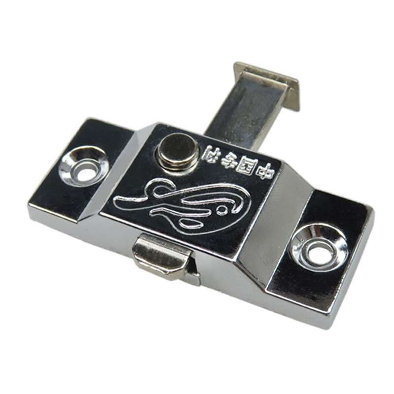 新拉门框防盗锁扣洗n手间门锁卫生间无钥匙厕所锁门扣免打孔试衣