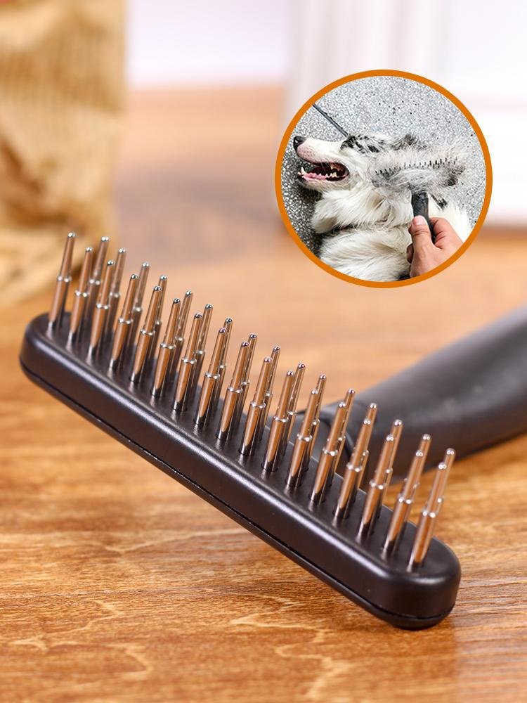 狗萨钉耙专用阿拉斯加长毛梳狗刷子毛毛金毛摩耶针梳