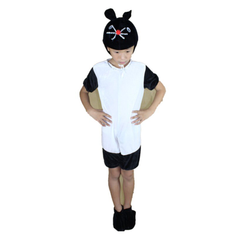 新品儿童动物服装幼儿鼹鼠卡通造型演出服小老鼠表演服圣诞节衣服