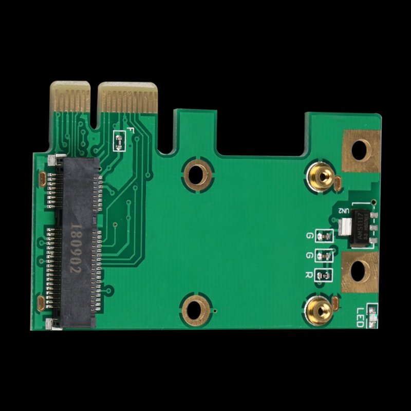 pcieminipcie转接卡pcieminipcie无线网卡扩展连接线