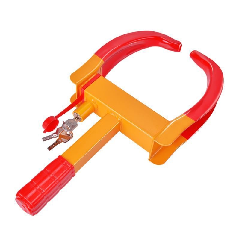 停车位管理城管私人轿车车锁结实夹子轱辘防盗锁车轮锁