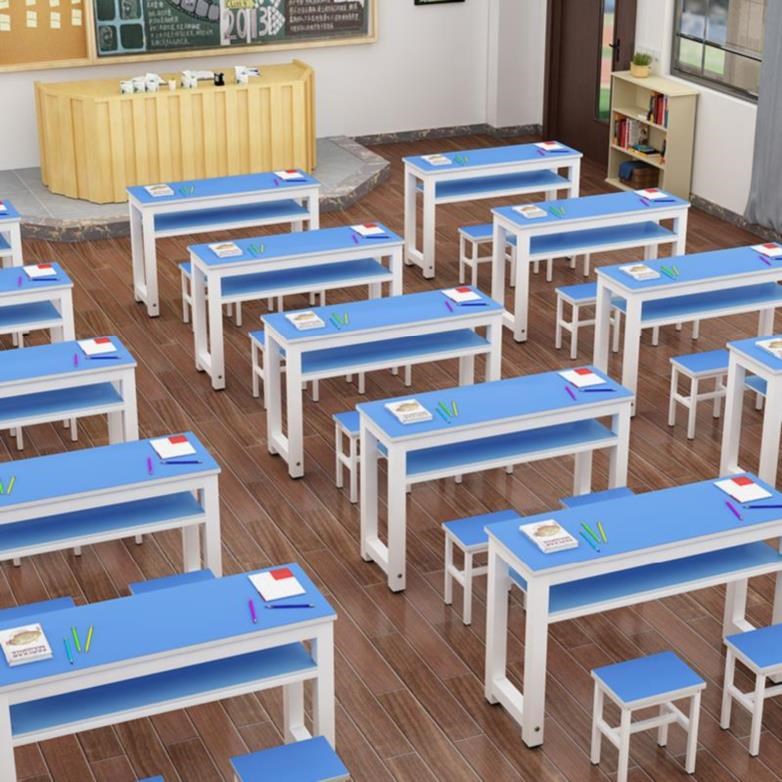 小学生课桌椅辅导班托管课堂画室培训椅子校用儿童课桌椅