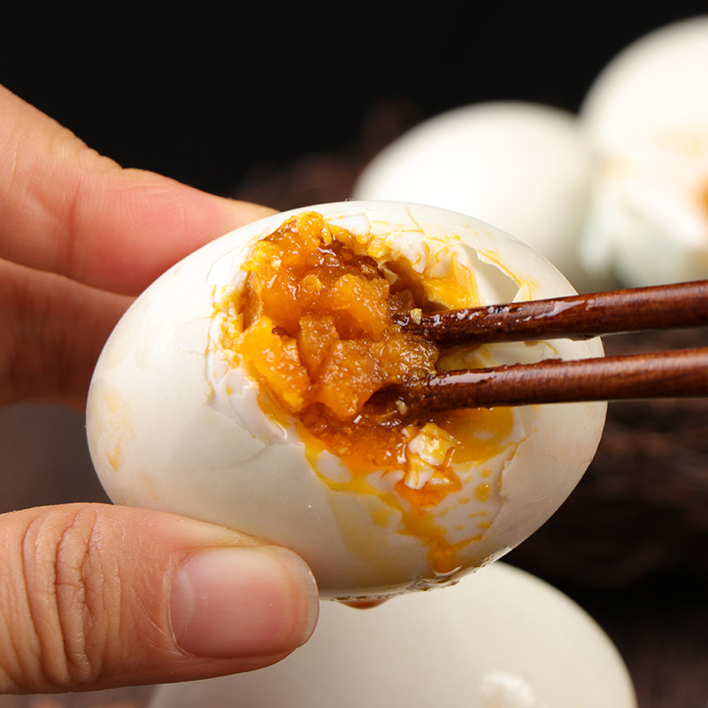 20枚高邮咸鸭蛋正宗流油蛋70g75克