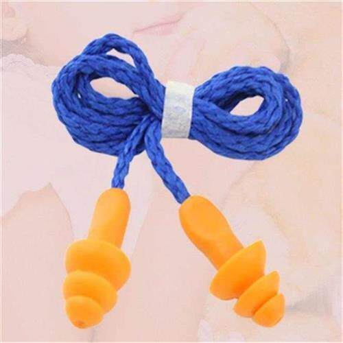 防护耳朵抗噪工厂保护听力有线工作作业工业用隔音耳塞