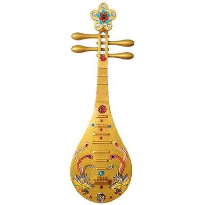奏表装件道具汉服琵琶戏剧表演月琴微缩乐器琵琶