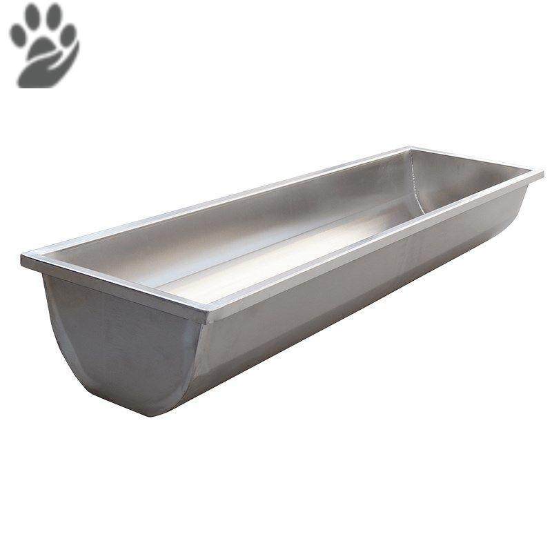 不锈钢羊槽加厚牛羊塑料食槽牛槽优质饮水水槽畜牧