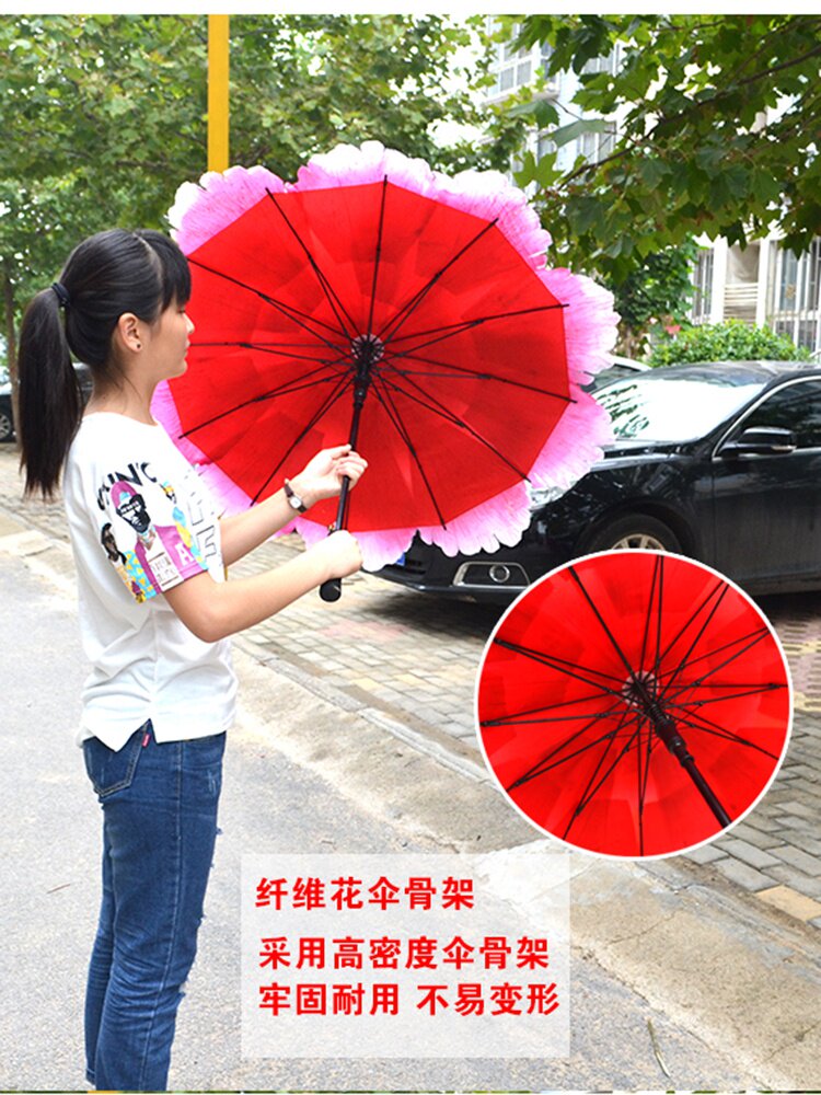 道具舞蹈牡丹花伞运动会开幕式入场手持持物六一更多舞蹈配饰