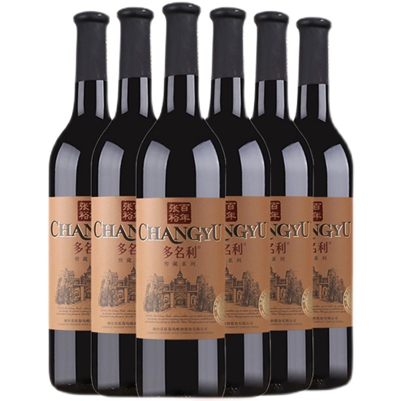 张裕官方正品优选级赤霞珠干红葡萄酒红酒整箱750*6年货礼盒送礼:官方