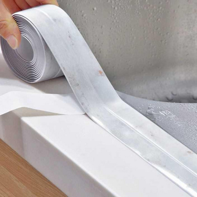 缝隙胶条灶台美贴防水胶带水胶卫条贴缝防霉水厨粘条水槽条挡厨