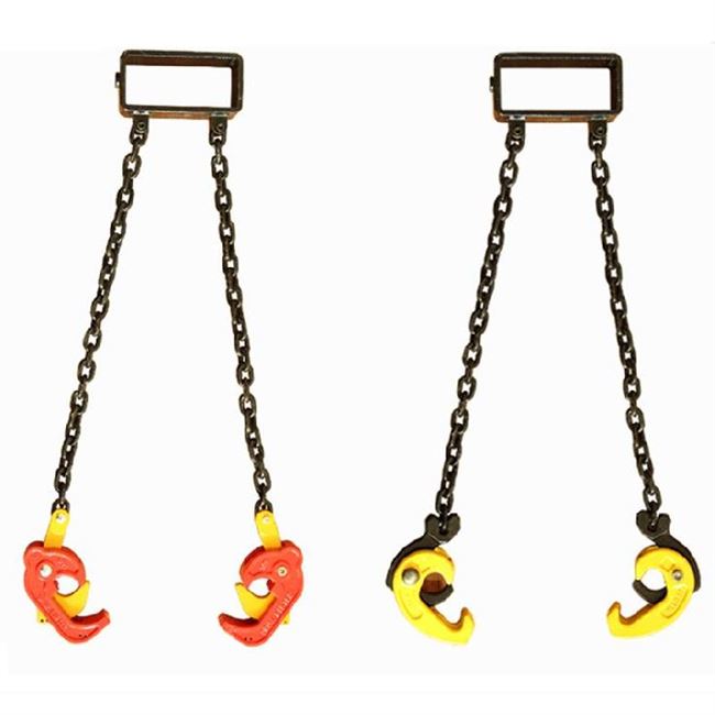 铁链港口加粗两爪工厂吊钩挂钩开口叉车铁钩起重钳