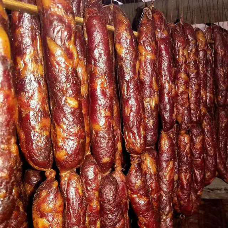 香肠排骨烟熏特产自制正宗麻辣腊肉四川农家腊