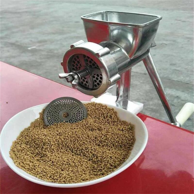 饲料加工粒机颗粒机养殖设备家用手动手摇画眉其他机械五金(新)
