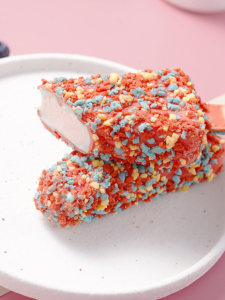 五丰冷食冰淇淋臻我吾皇万睡联名款雪糕网红冰激凌冷饮冰棍65g*12