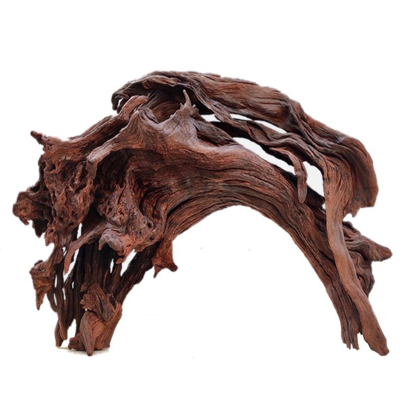 二马81-100cm拱桥桥型沉木树桩大号大型天然鱼缸造景