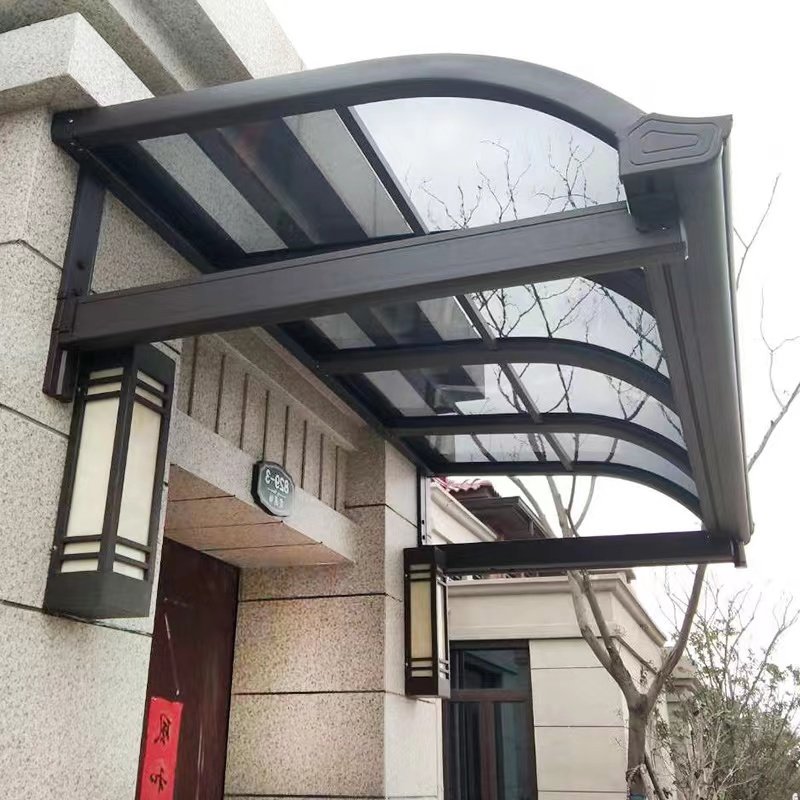 雨棚铝合金屋檐家用遮阳棚户户外阳台防雨耐力遮阳篷