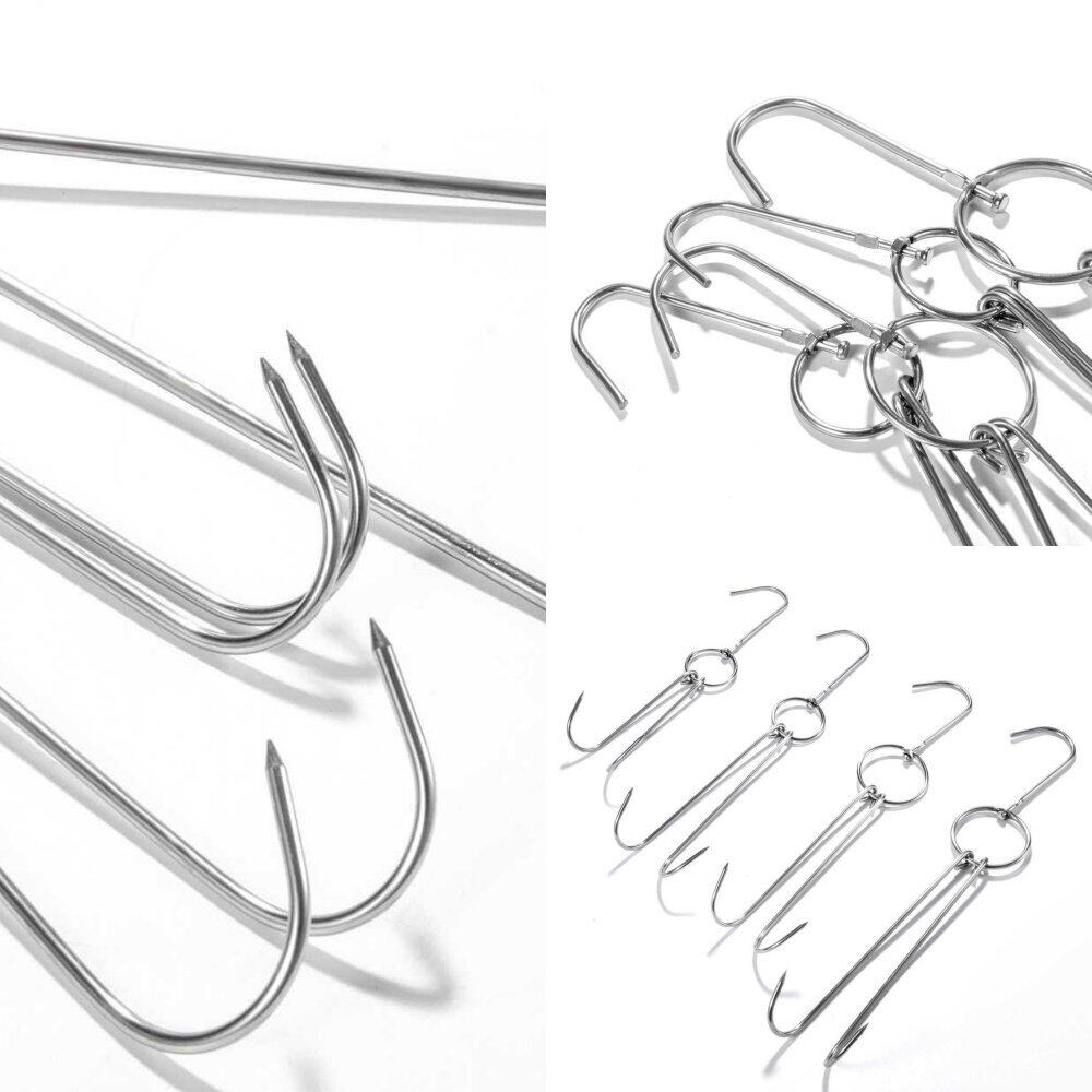 烧烤钩子烧鹅铁钩挂勾提钩肉类烤鸭烧鸭熟食烧烤夹