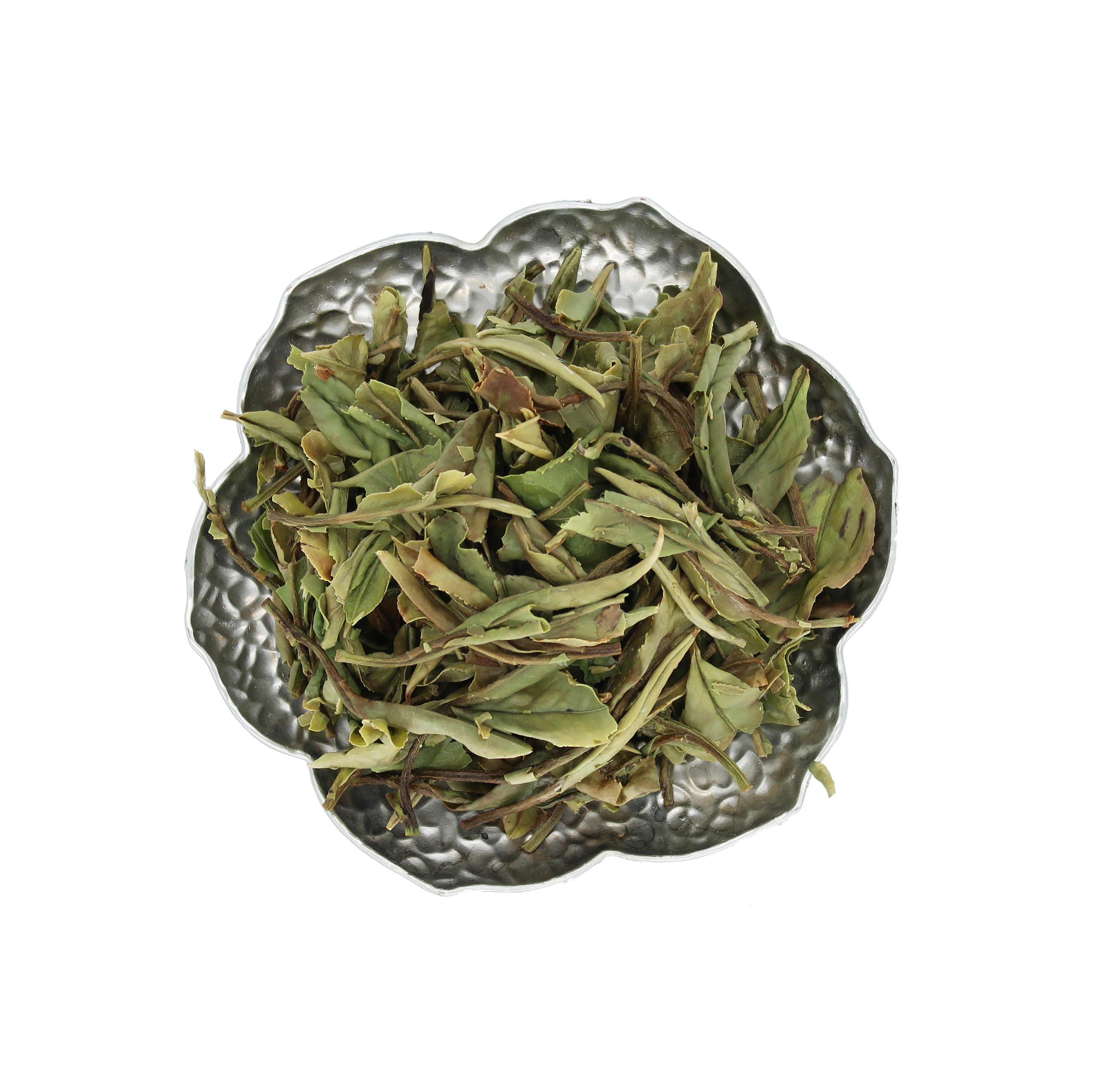 问叶福鼎白茶绿雪芽2021新茶高山白牡丹牛皮牛皮纸白牡丹