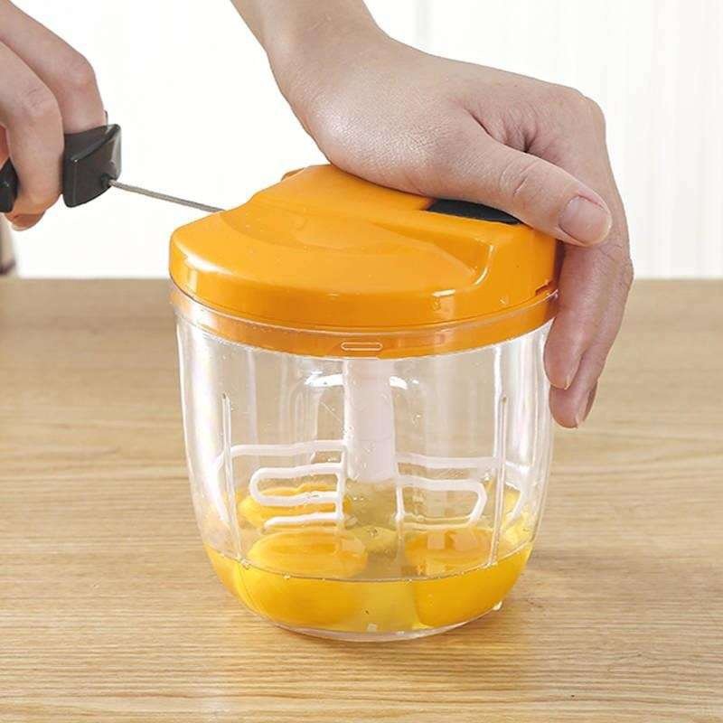 神器小型绞肉机打碎搅拌器手动辅食食物菜碎拉拉绞肉机