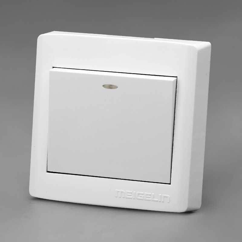 简易按钮家庭婚房面板家居控制器艺术开关电灯双控开关