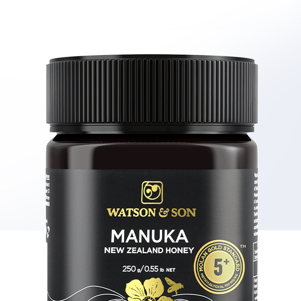 watsonson沃森新西兰卢卡蜂蜜mgs5250g天然进口瓶装manuka蜂蜜
