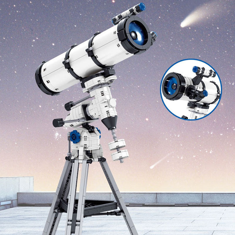 哲高航天天文望远镜拼装玩具