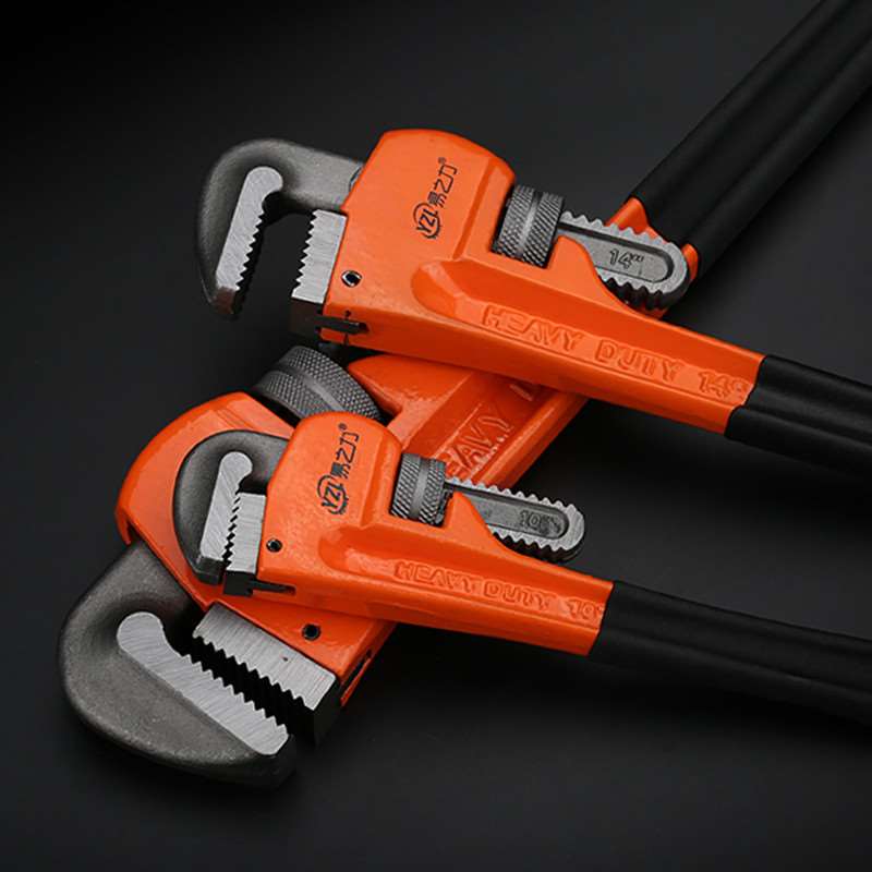 2021活动多功能大号自紧水管钳万用管钳子扳手王家管子钳快速新品