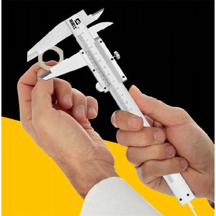 斯库比游标卡尺工业高精度测量平面外径深度文玩迷你游标卡尺