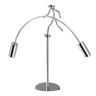 张拉整体摆件结构饰品举重不倒铁人动机摆件