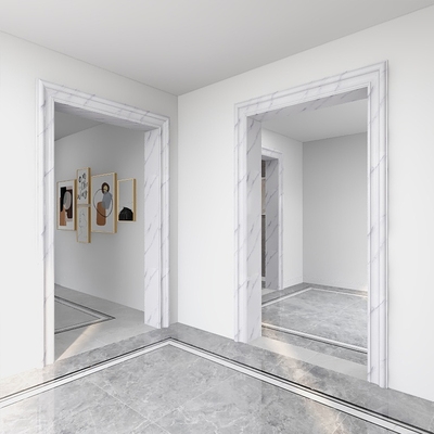 垭口阳台板包电梯包门石门门框定制线条套装腰线