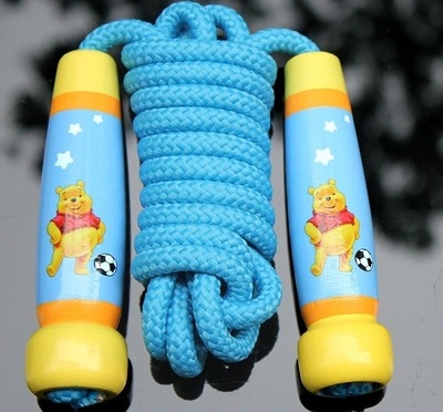 一年级男女女孩子单人木质专业绳儿儿童跳绳幼儿园跳绳