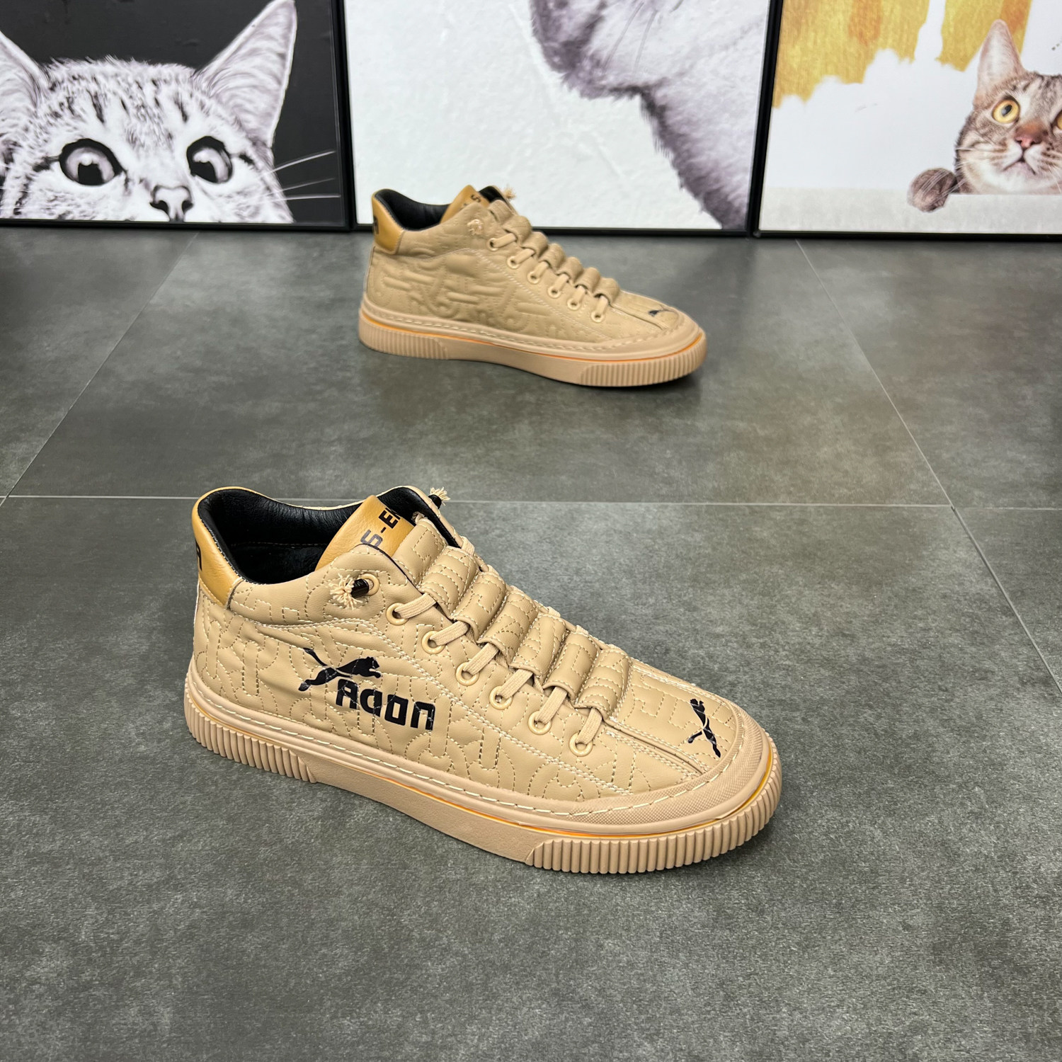 休闲鞋2022冬季新款超火ifashion男鞋小众鞋子设计休闲板鞋