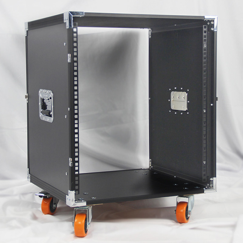 12u16u加厚透明门机箱8u机柜航空箱20u功放机箱子车载舞台移功柜
