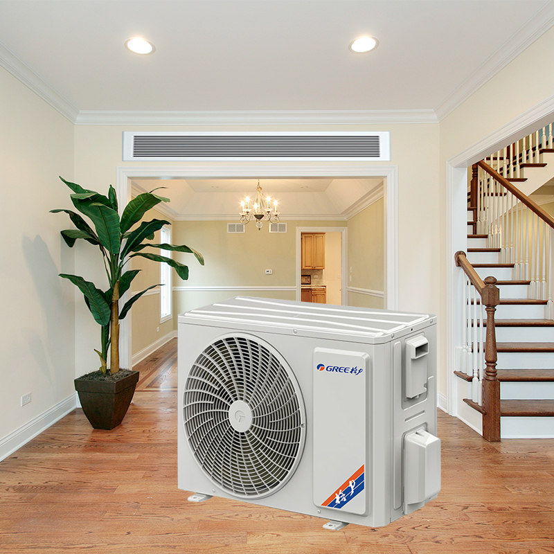 格力中央空调一拖一大1匹风管管机隐藏藏式安装风管机