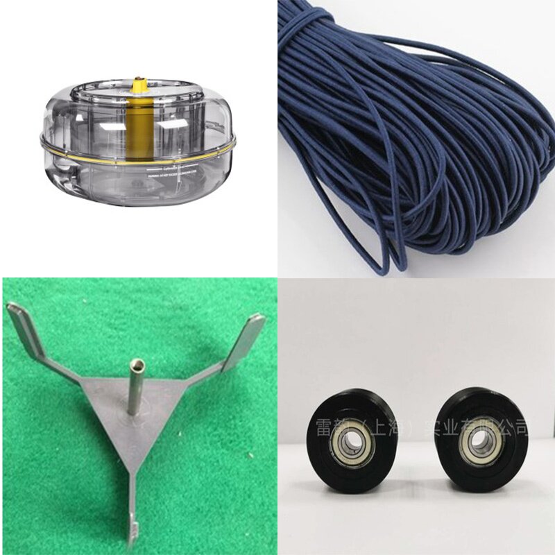 水阻划船机配件通用弹力尼龙绳把手桨叶水箱坐垫划船机